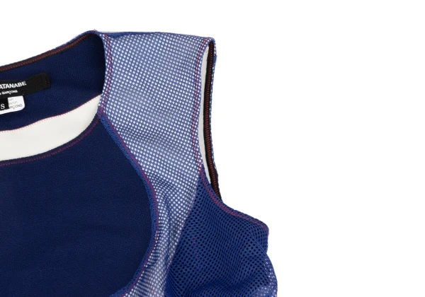 JUNYA WATANABE COMME des GARCONS Mesh Switching Sleeveless Dress K-168945_005