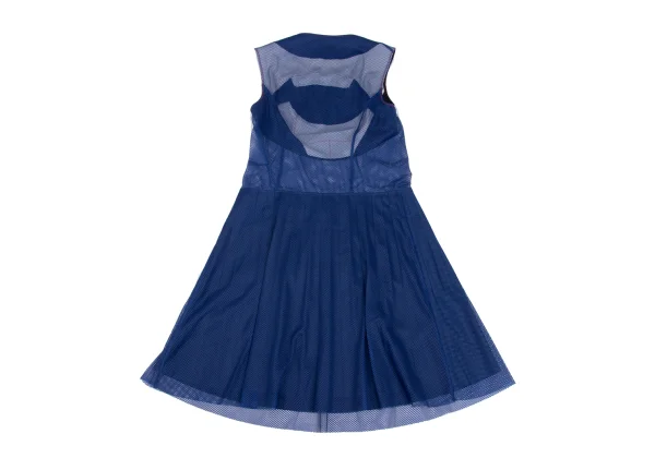 JUNYA WATANABE COMME des GARCONS Mesh Switching Sleeveless Dress K-168945_009