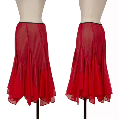 JUNYA WATANABE COMME des GARCONS Mesh Inside-Out Skirt