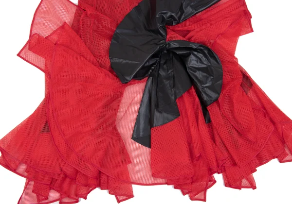 JUNYA WATANABE COMME des GARCONS Mesh Inside-Out Skirt K-168947_008