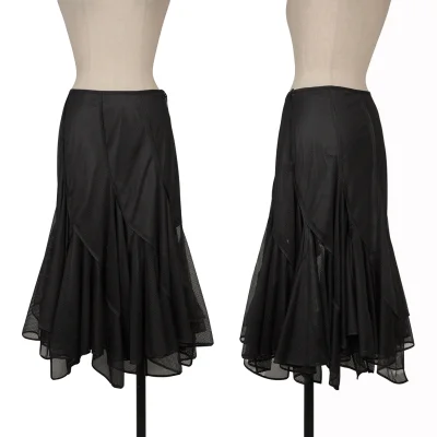 JUNYA WATANABE COMME des GARCONS Mesh Inside-Out Skirt