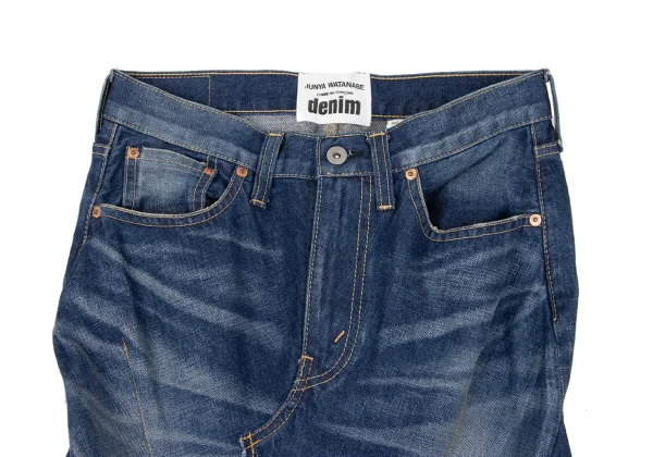 JUNYA WATANABE COMME des GARCONS denim Check Switching Rebuild Skirt K-168950_004