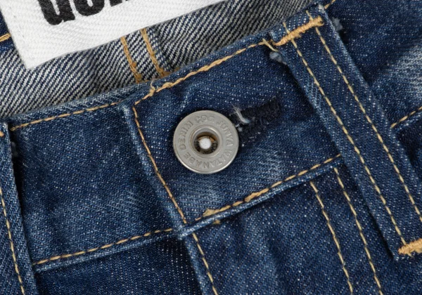 JUNYA WATANABE COMME des GARCONS denim Check Switching Rebuild Skirt K-168950_005