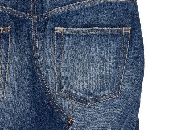 JUNYA WATANABE COMME des GARCONS denim Check Switching Rebuild Skirt K-168950_013