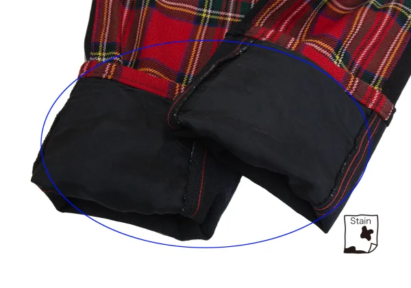 JUNYA WATANABE COMME des GARCONS Checker Switching Cropped Pants K-168953_008