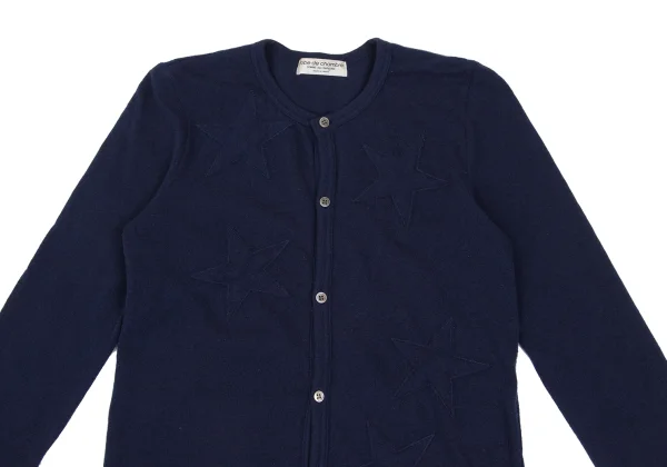 robe de chambre COMME des GARCONS Star Patch Knit Cardigan K-168954_003