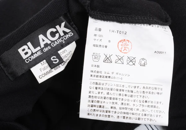 BLACK COMME des GARCONS Gift Box Printed T Shirt K-168955_013