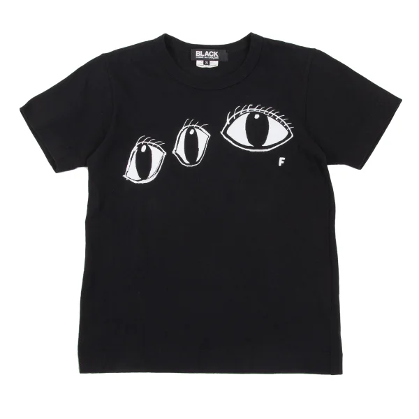 BLACK COMME des GARCONS Eye Printed T Shirt Black S K-168956_001