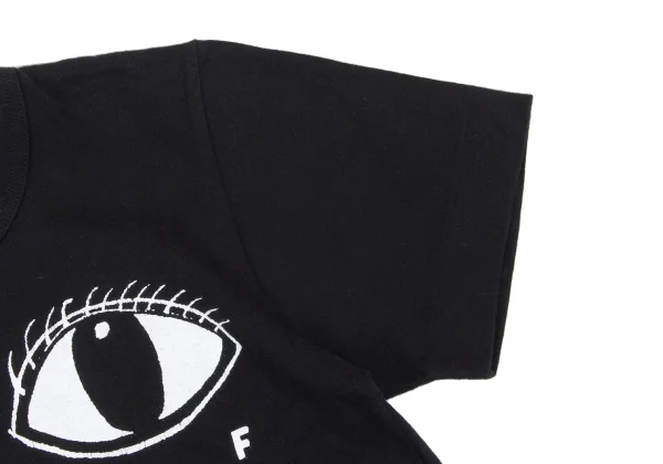 BLACK COMME des GARCONS Eye Printed T Shirt K-168956_006