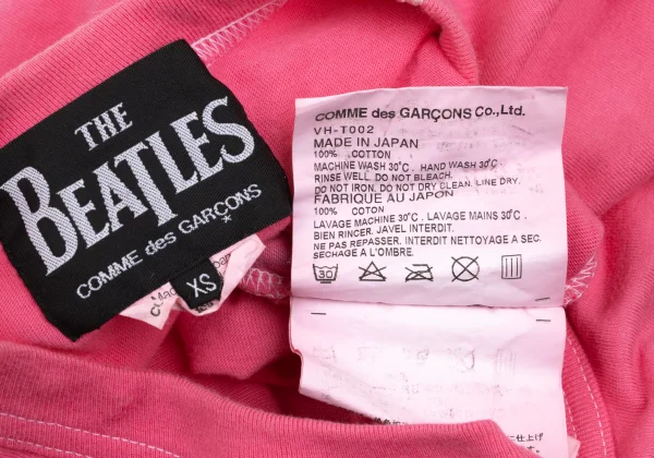 THE BEATLES COMME des GARCONS Dyed Apple Printed T Shirt K-168957_010