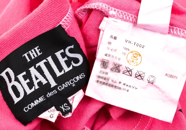 THE BEATLES COMME des GARCONS Dyed Apple Printed T Shirt K-168957_012