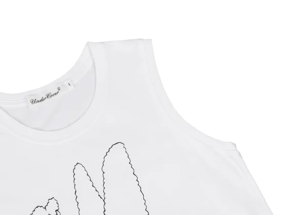 UNDERCOVER GRACE Printed Tank top K-168958_004