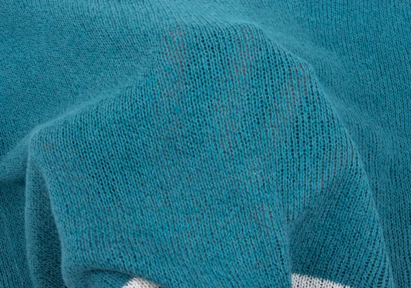 Yohji Yamamoto NOIR Cotton Linen Hem Line Knit Top K-168960_010