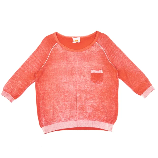 BOSS ORANGE HUGO BOSS Rayon Cotton Center Seam Knit Top K-168963_002