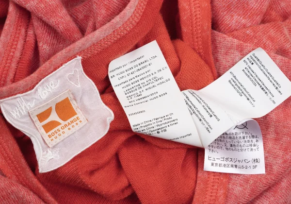 BOSS ORANGE HUGO BOSS Rayon Cotton Center Seam Knit Top K-168963_016