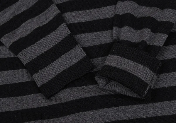 BOSS ORANGE Wool Slik Striped Knit Tunic K-168964_006