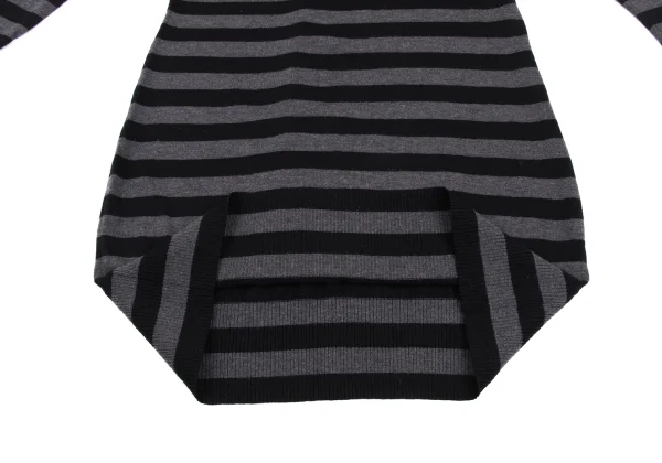 BOSS ORANGE Wool Slik Striped Knit Tunic K-168964_008