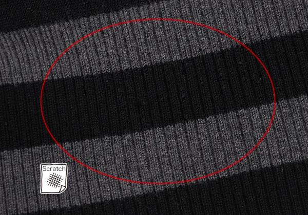 BOSS ORANGE Wool Slik Striped Knit Tunic K-168964_010