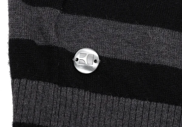 BOSS ORANGE Wool Slik Striped Knit Tunic K-168964_011