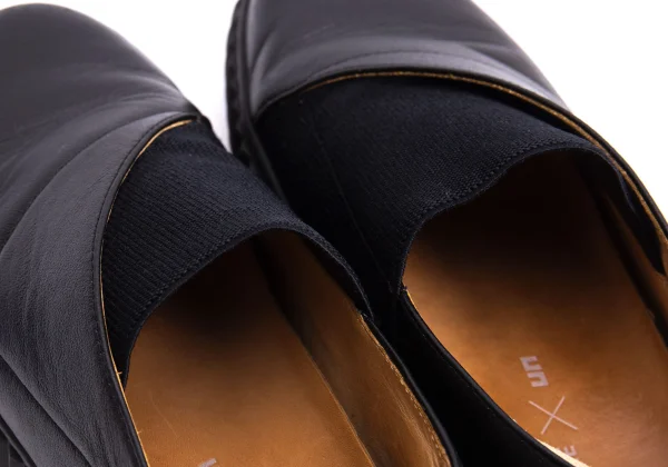 ISSEY MIYAKE x UN Platform Leather Shoes K-168965_008