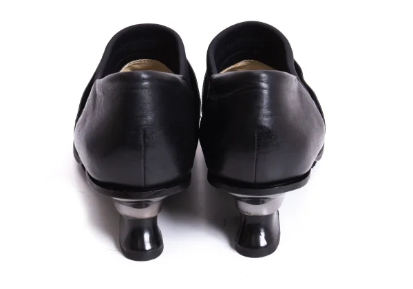 ISSEY MIYAKE Metal Heel Design Leather Shoes K-168966_005