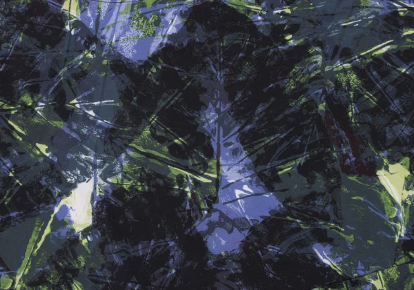 ISSEY MIYAKE Draped-neck Graphic Printed Long Sleeve Top K-168969_010