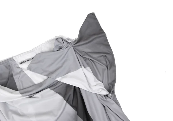 ISSEY MIYAKE Gather Switching Printed Sleeveless Top K-168970_006