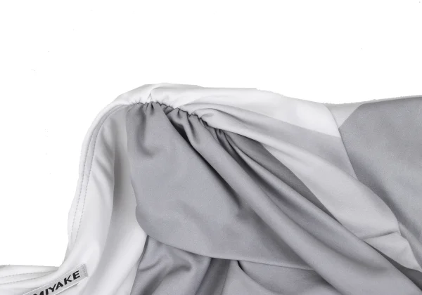 ISSEY MIYAKE Gather Switching Printed Sleeveless Top K-168970_007