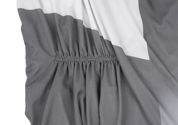 ISSEY MIYAKE Gather Switching Printed Sleeveless Top K-168970_009