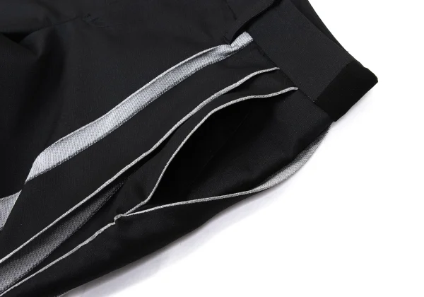 ISSEY MIYAKE Striped Woven Cropped Pants K-168972_005