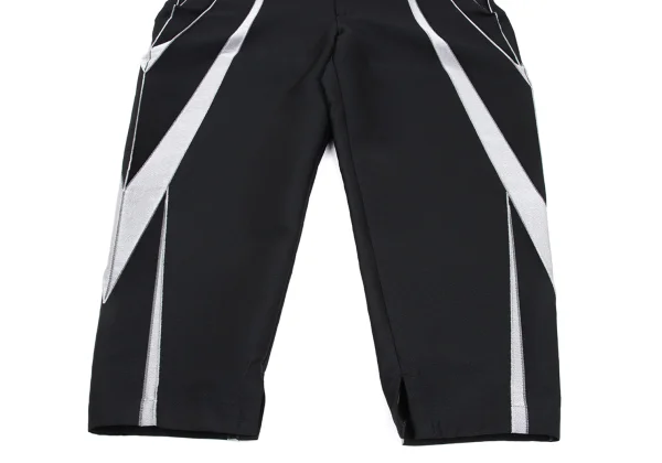 ISSEY MIYAKE Striped Woven Cropped Pants K-168972_007