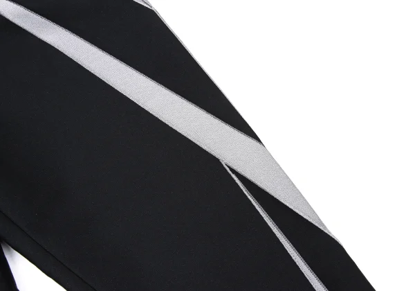 ISSEY MIYAKE Striped Woven Cropped Pants K-168972_008