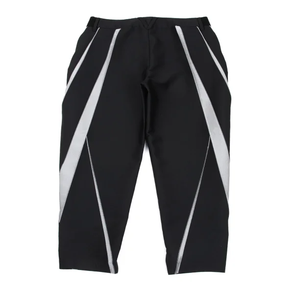 ISSEY MIYAKE Striped Woven Cropped Pants K-168972_010