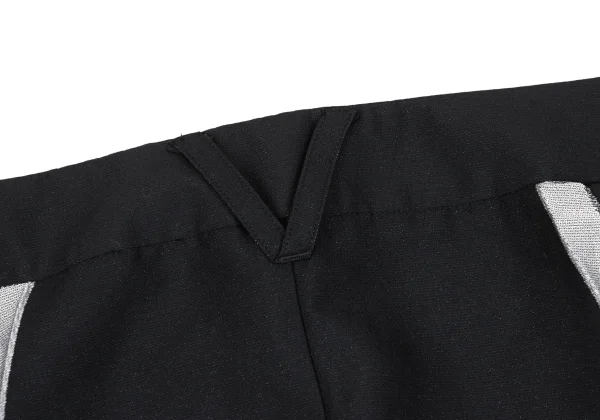 ISSEY MIYAKE Striped Woven Cropped Pants K-168972_011