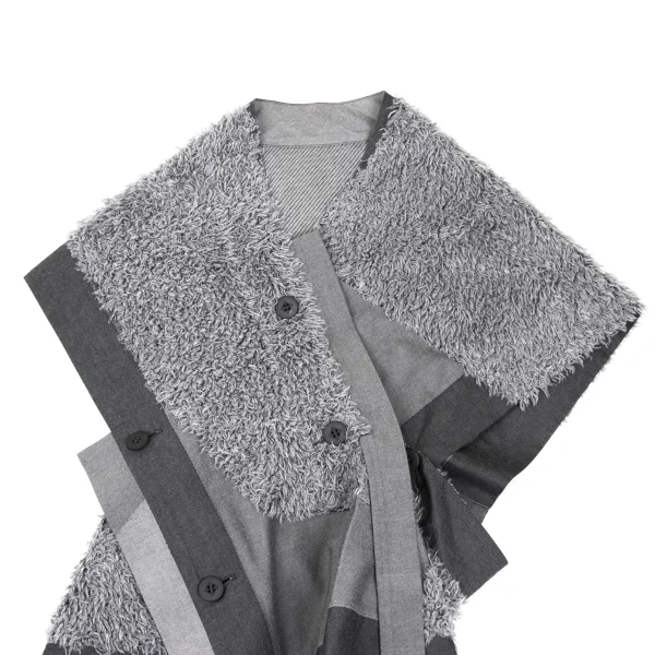 ISSEY MIYAKE 132 5. Switching Deformation Vest K-168973_003