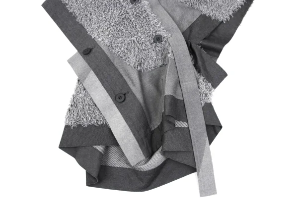 ISSEY MIYAKE 132 5. Switching Deformation Vest K-168973_007