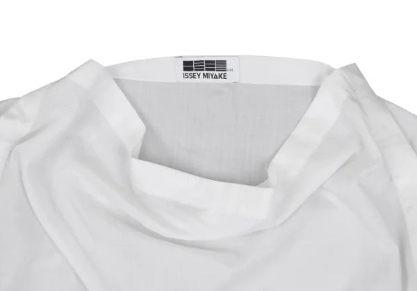 ISSEY MIYAKE 132 5. Draped Square Design Sleeveless Top K-168975_004