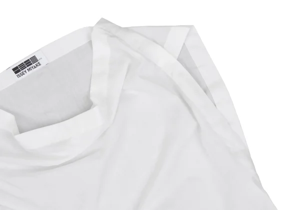 ISSEY MIYAKE 132 5. Draped Square Design Sleeveless Top K-168975_005