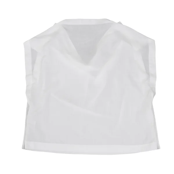 ISSEY MIYAKE 132 5. Draped Square Design Sleeveless Top K-168975_011
