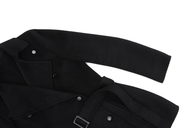 BALLY Angora Blended Wool Short Coat K-168976_006