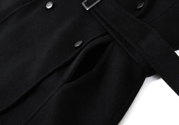 BALLY Angora Blended Wool Short Coat K-168976_009