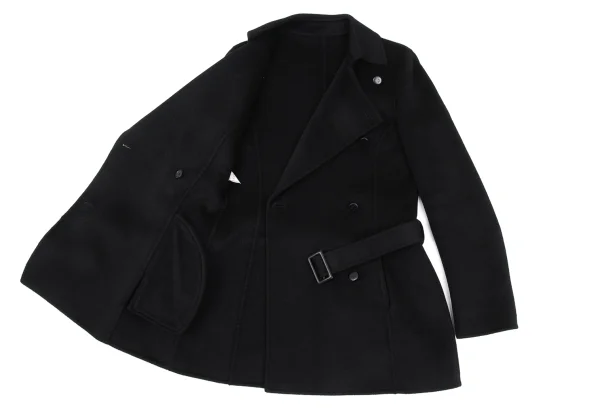 BALLY Angora Blended Wool Short Coat K-168976_011