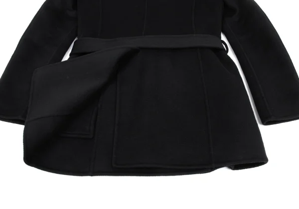 BALLY Angora Blended Wool Short Coat K-168976_016