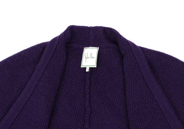 Sybilla Ribbed Sleeve Long Knit Cardigan K-168977_004