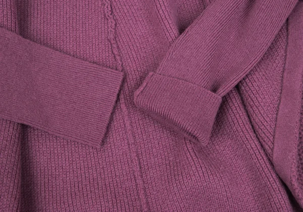 Sybilla Ribbed Sleeve Long Knit Cardigan K-168978_006