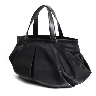 ISSEY MIYAKE Shiny Tuck Hand Bag