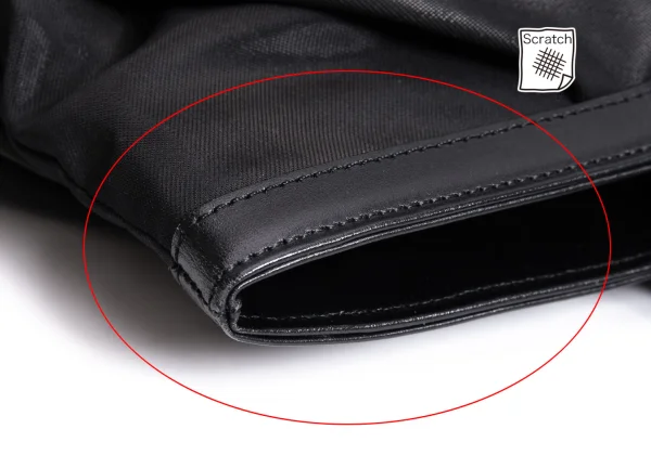 ISSEY MIYAKE Shiny Tuck Hand Bag K-168979_010