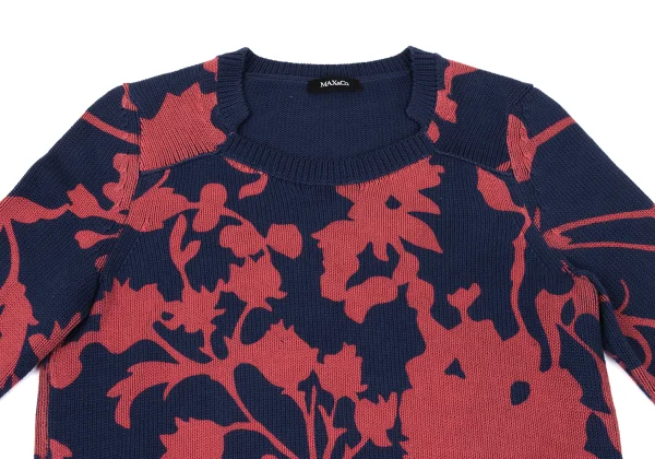MAX&Co Cotton Printed Knit Sweater K-168982_003