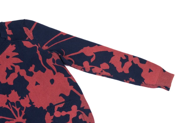 MAX&Co Cotton Printed Knit Sweater K-168982_005