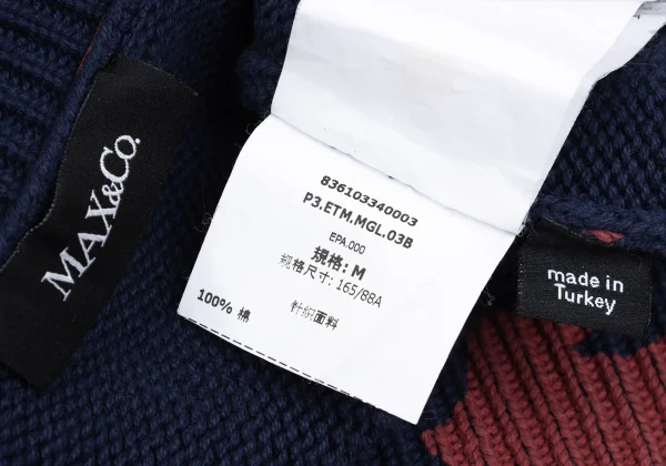 MAX&Co Cotton Printed Knit Sweater K-168982_014